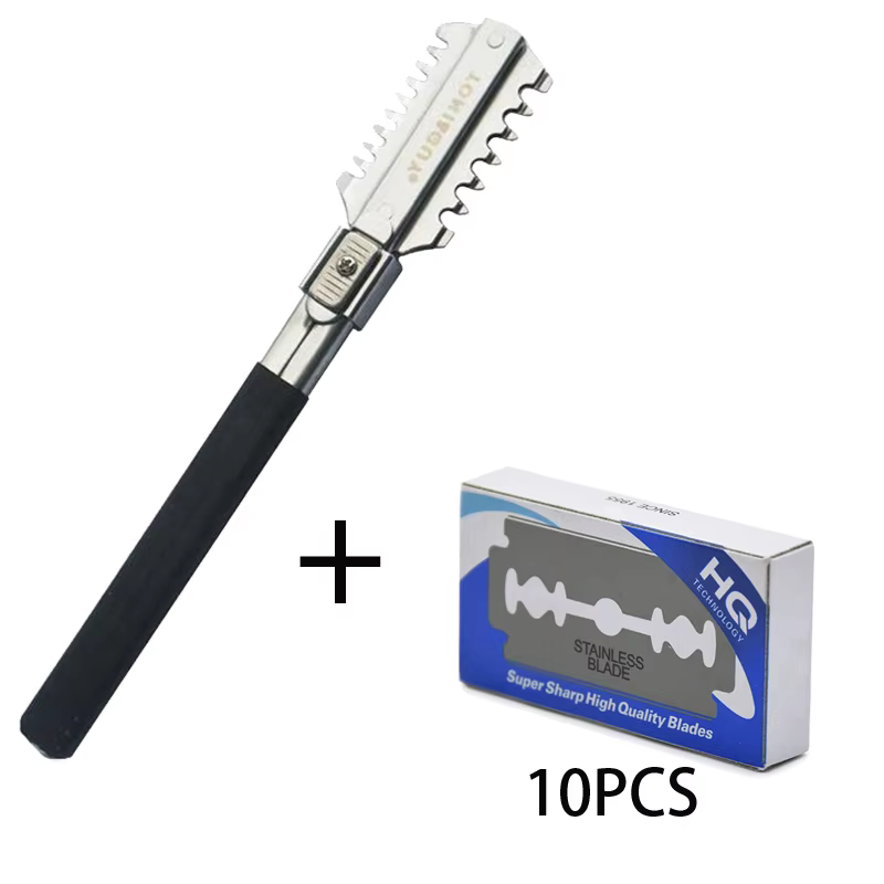 Men'S Grooming Clippers - Dwustronne ostrza do golenia i strzyżenia