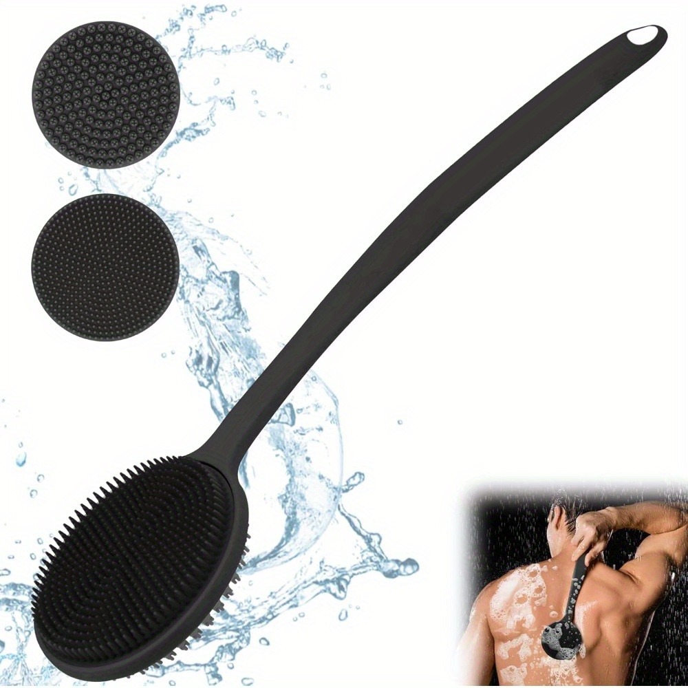 Exfoliating Scrub Mens - Silikonowa szczotka do szorowania pleców pod