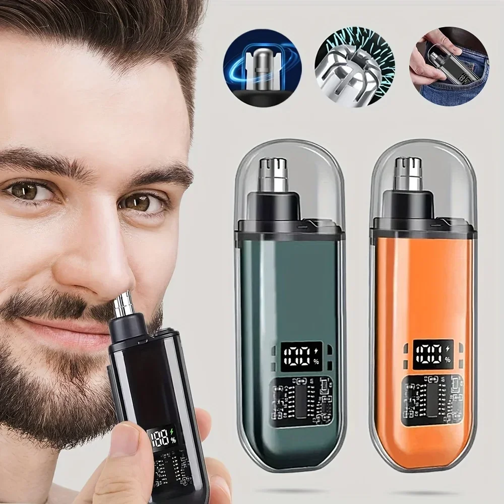 Men'S Grooming Clippers - Trymer do nosa i uszu, ładowany
