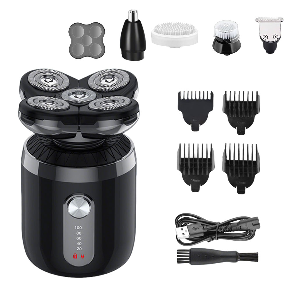 Men'S Grooming Nose Hair Trimmer - Elektryczna golarka męska 5-w-1 z 5