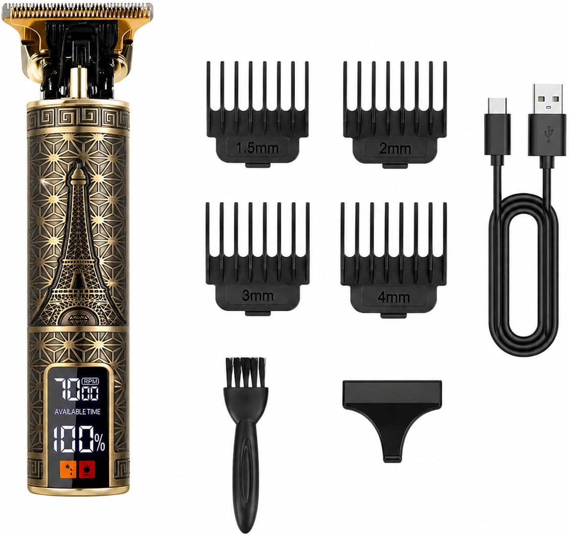 Men'S Grooming Clippers - Profesjonalna męska maszynka do strzyżenia włosów