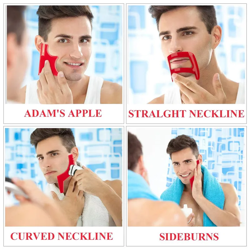 2/4 szt. Grzebienie do brody m – Men'S Grooming Clippers recenzja i cena