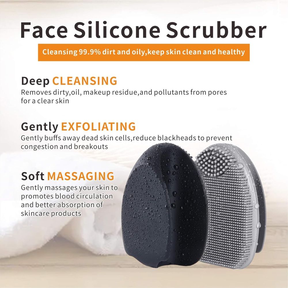 Silikonowa szczoteczka do czys – Exfoliating Scrub Mens recenzja i cena