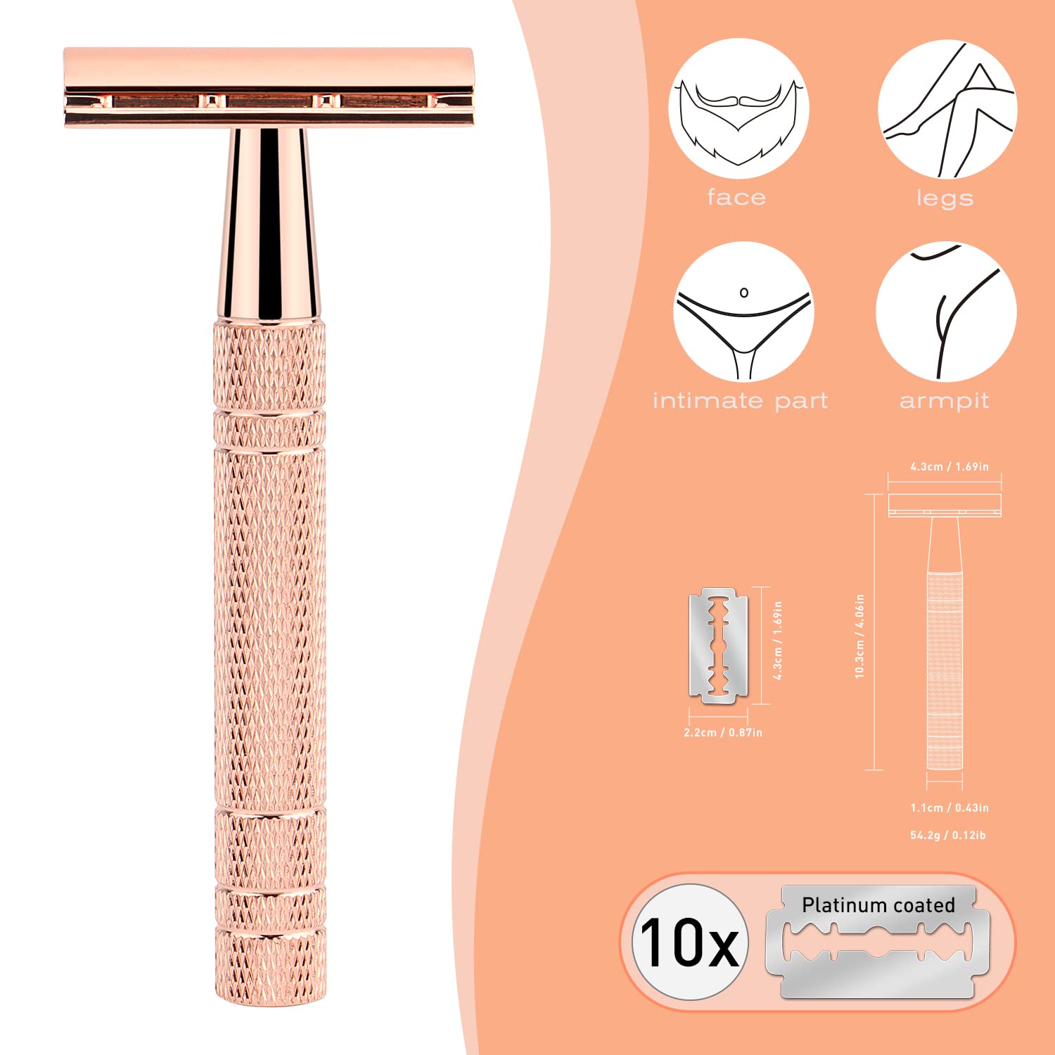 Reusable Double Edge Safety Ra – Straight Razor Safety recenzja i cena