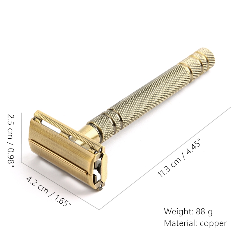 YINTAL męska brązowa klasyczna – Straight Razor Safety recenzja i cena