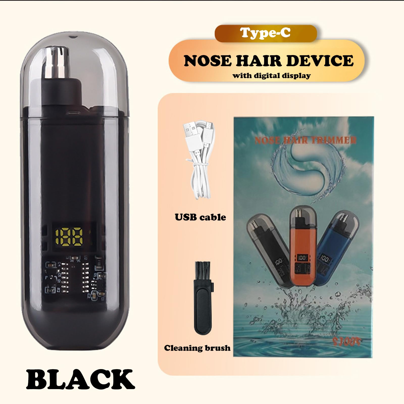 Trymer do nosa i uszu, ładowan – Men'S Grooming Clippers recenzja i cena
