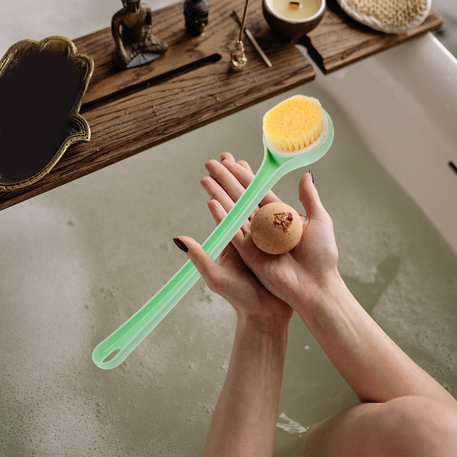Szczotka do mycia ciała z dług – Exfoliating Scrub Mens recenzja i cena