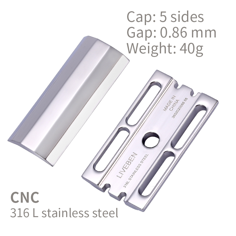 Głowica goląca CNC ze stali ni – Straight Razor Safety recenzja i cena