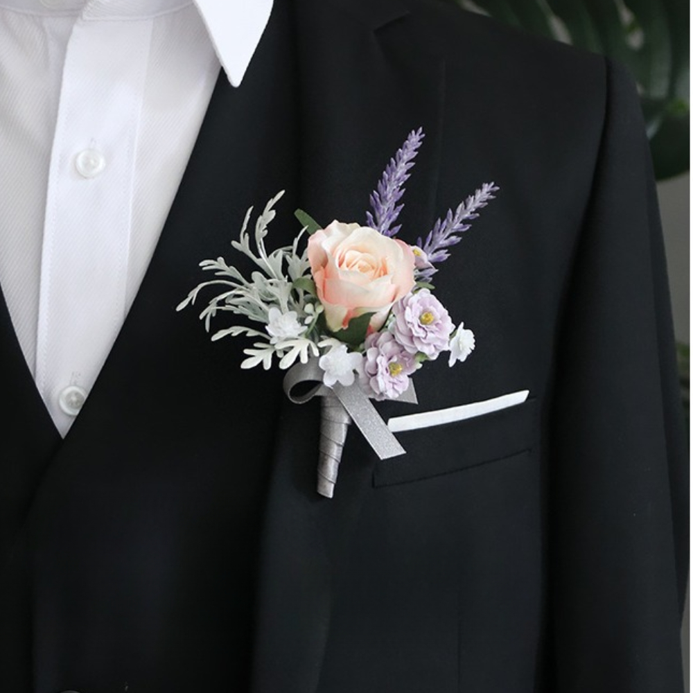 Groom Boutonniere Dekoracja śl – Men'S Grooming For Marriage recenzja i cena