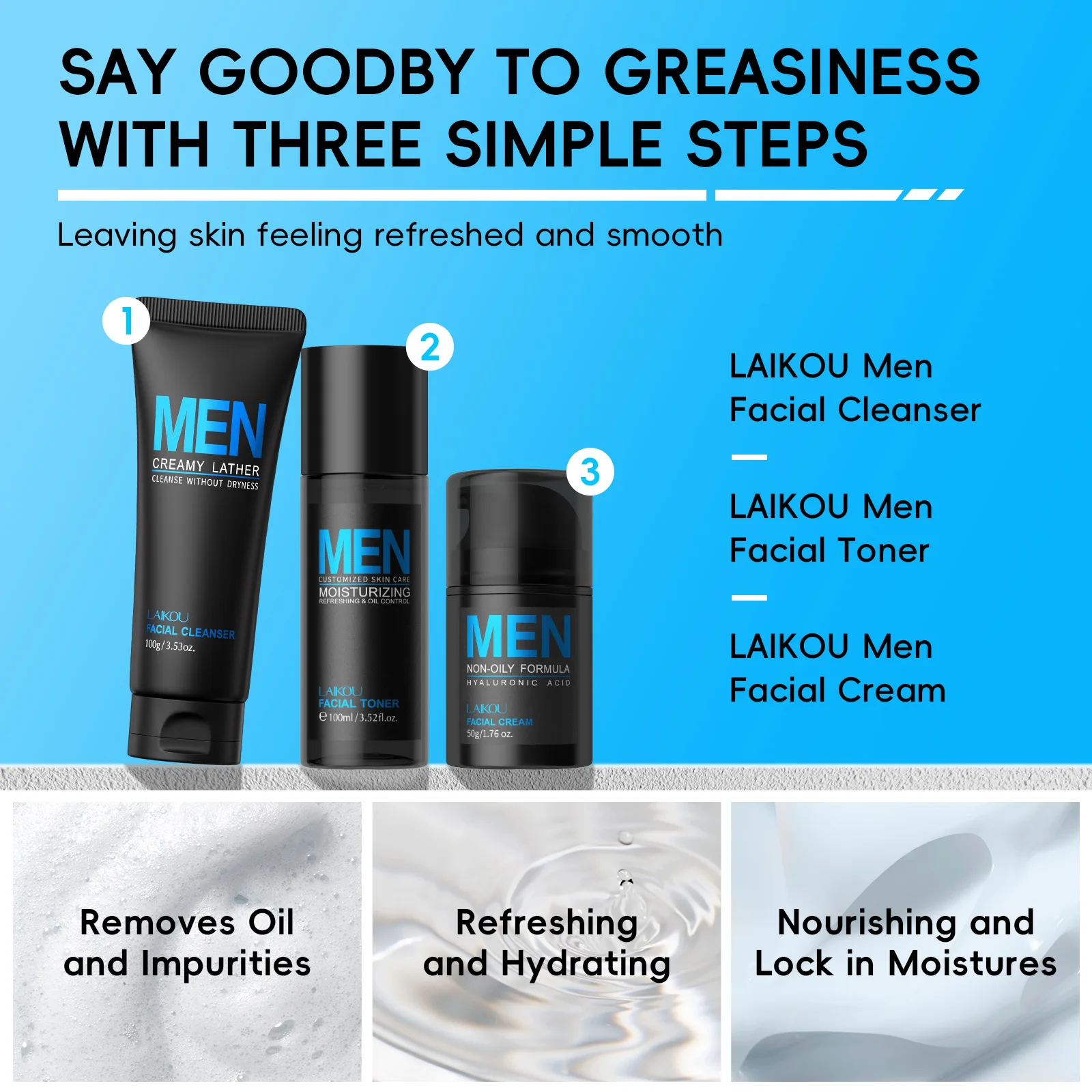 Męski zestaw do pielęgnacji 3  – Men'S Grooming Cream recenzja i cena