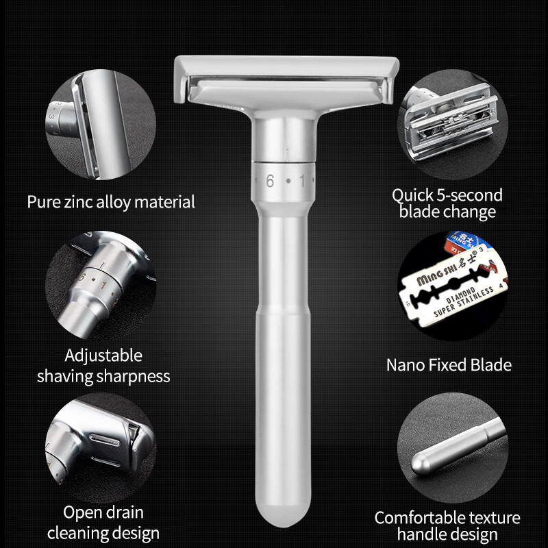 YUNCHI Ulepszenia Maszynka do  – Straight Razor Safety recenzja i cena