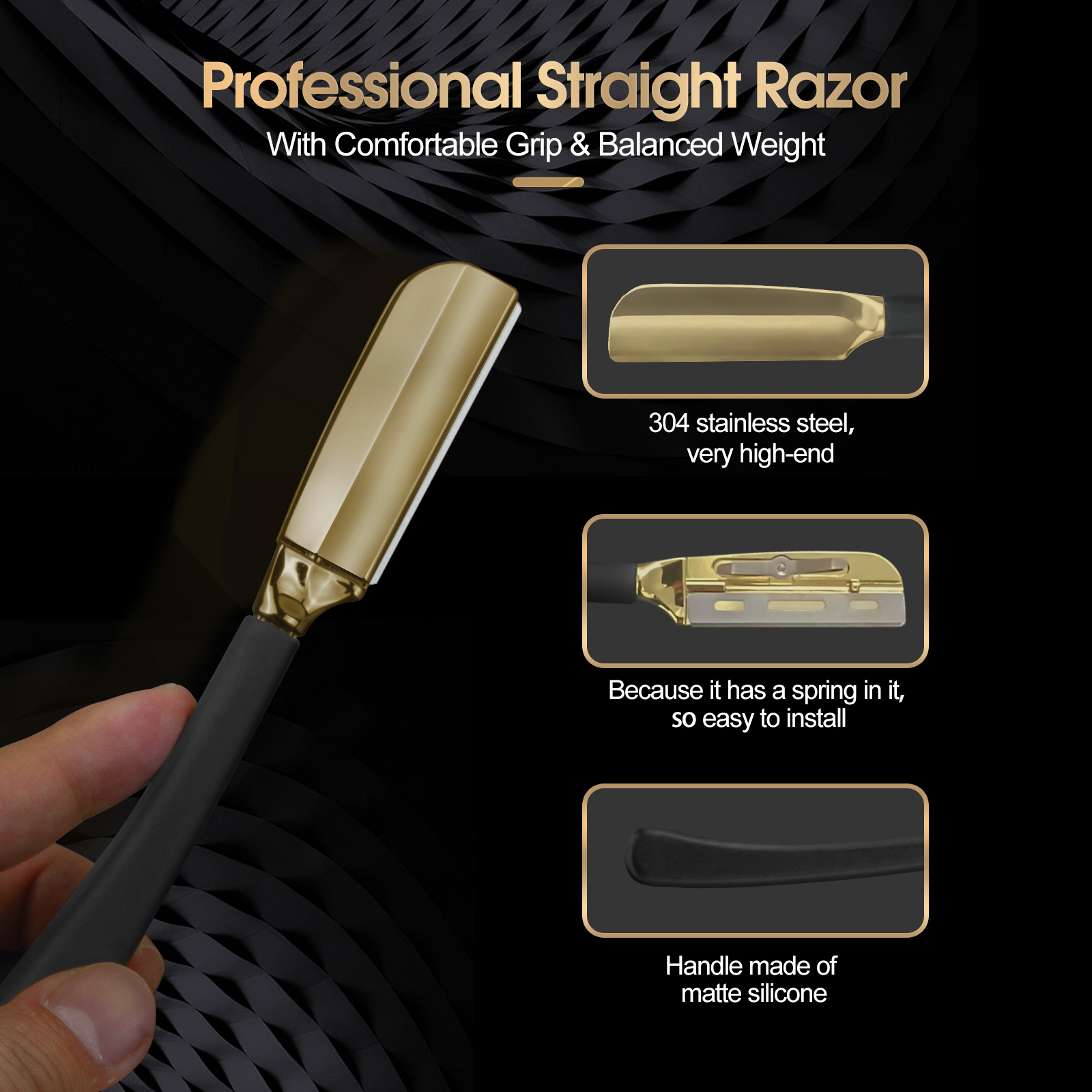 1 szt. Profesjonalna brzytwa f – Straight Razor Safety recenzja i cena
