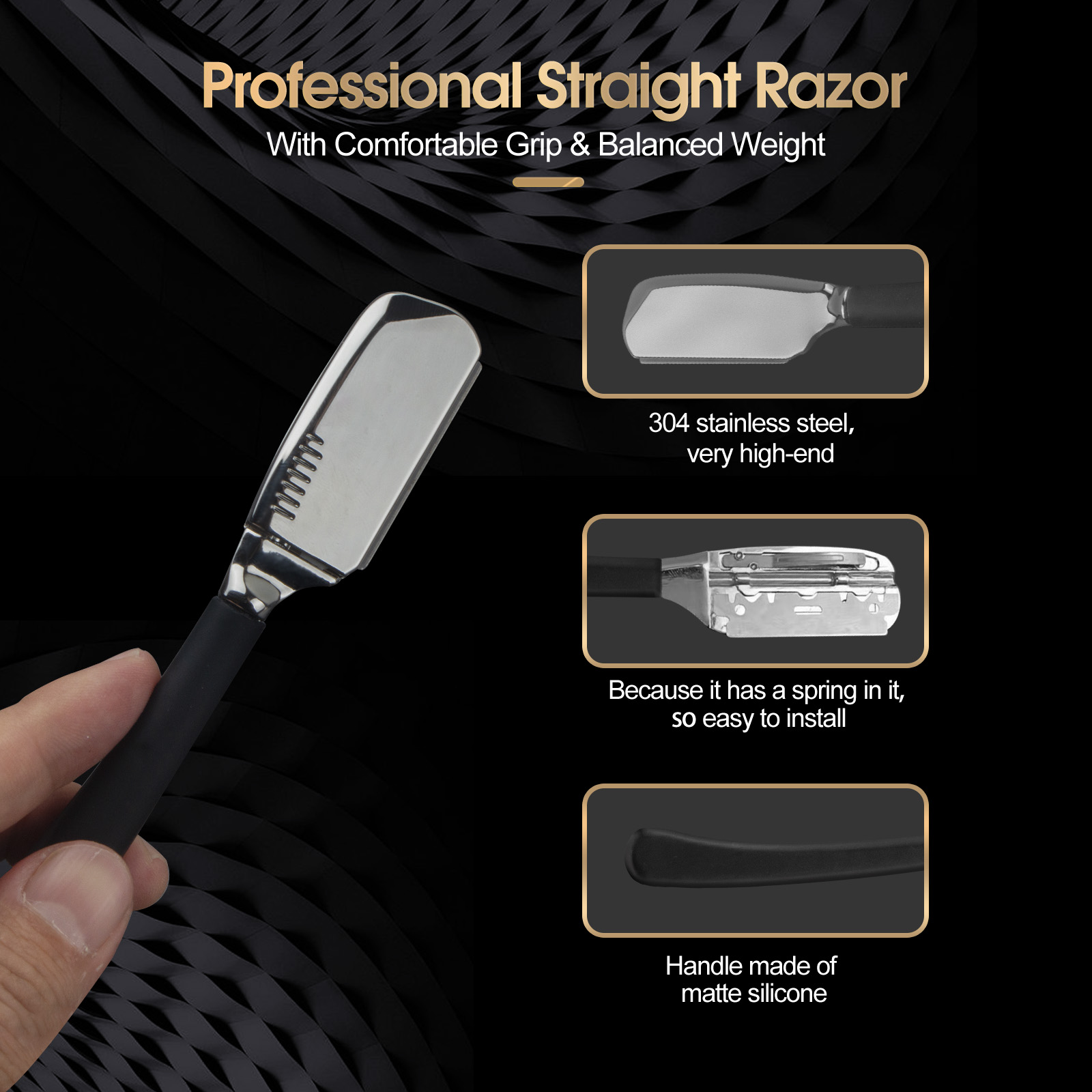 1 szt. Profesjonalna brzytwa f – Straight Razor Safety recenzja i cena
