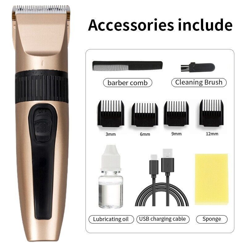 Profesjonalny bezprzewodowy ze – Men'S Grooming Clippers recenzja i cena