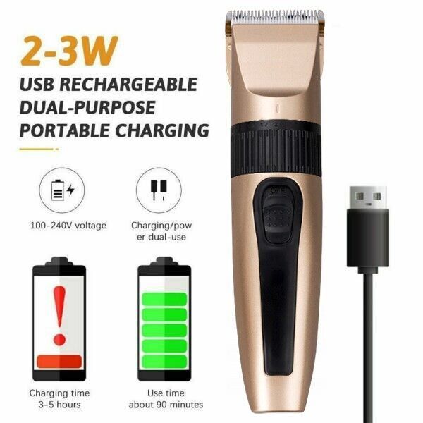 Profesjonalny bezprzewodowy ze – Men'S Grooming Clippers recenzja i cena